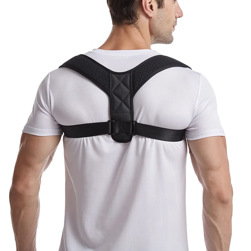 Back Posture Corrector  Belt Adjustable Clavicle Spine Back Shoulder Lumbar Posture Correction Criss Cross Band