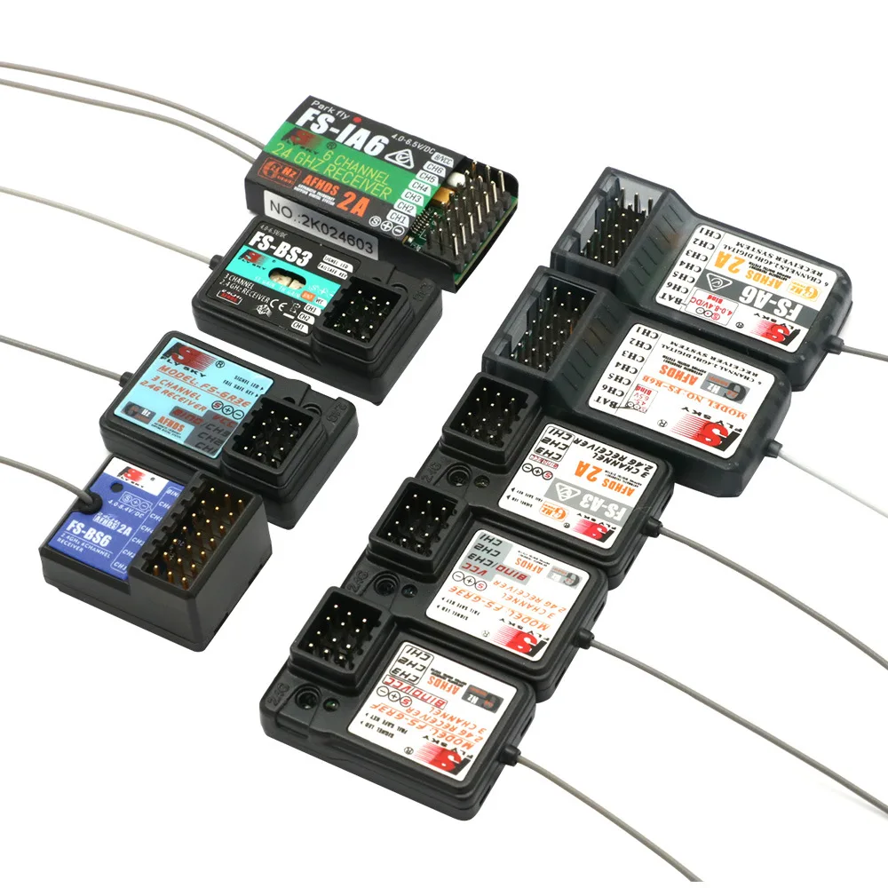 FLYSKY 2.4G IA6 IA6B X6B FS-A8S 2.4G GR3E iA10B RC Receiver for I6 i6s i6x RC Transmitter for RC Car Truck Boat