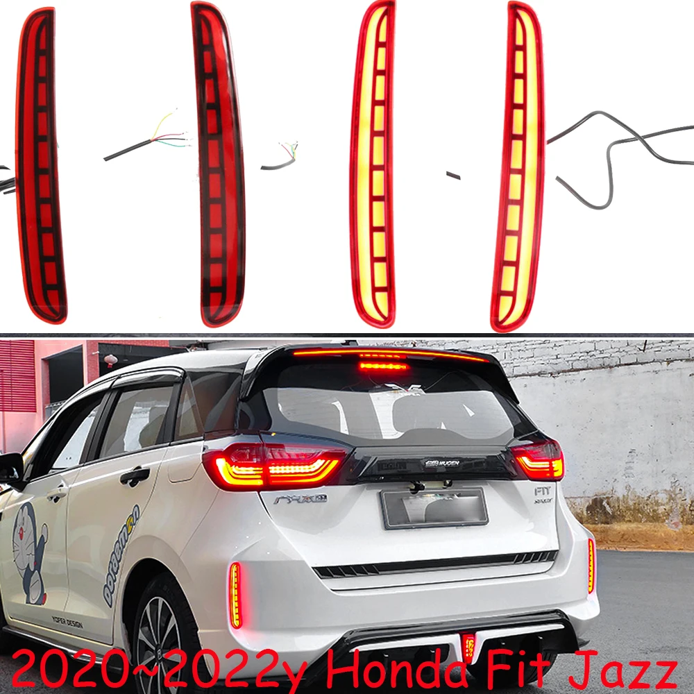 2020~2022year Tail Light For Jazz Fit Taillight Car Accessories LED DRL Taillamp For Fit Jazz Rear Light Fog Light