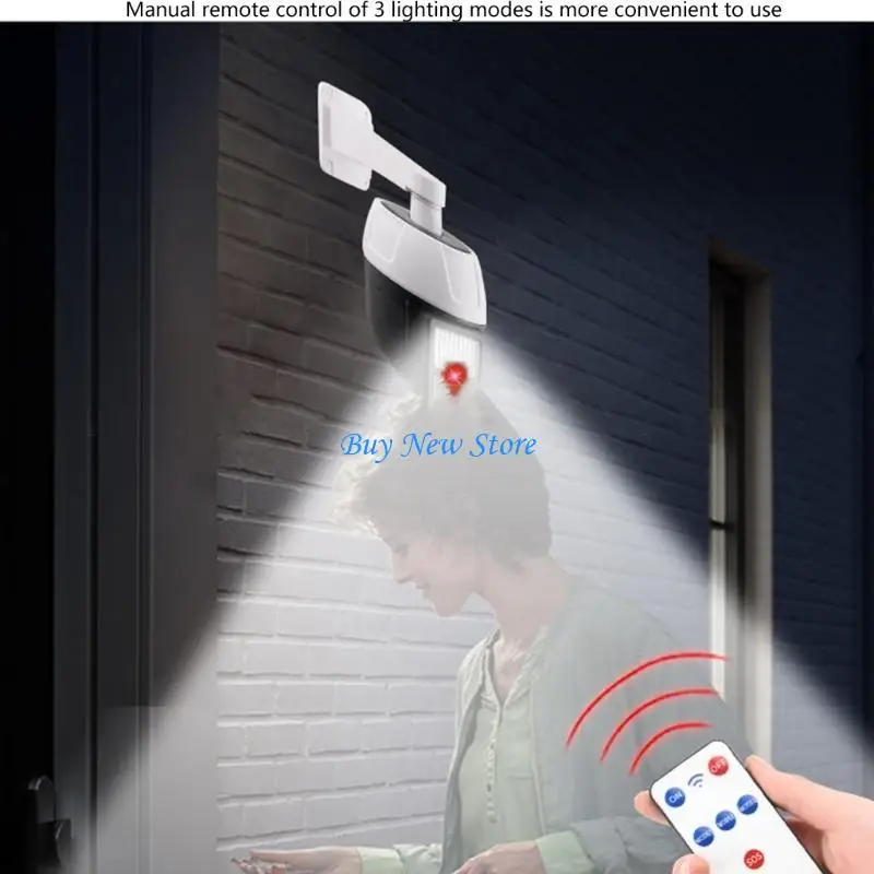 20CE التحكم عن بعد محاكاة شاشات تعمل بالطاقة الشمسية قبة دمية وهمية كاميرا مع كاميرا الأمن الخفيفة 360 درجة الدورية