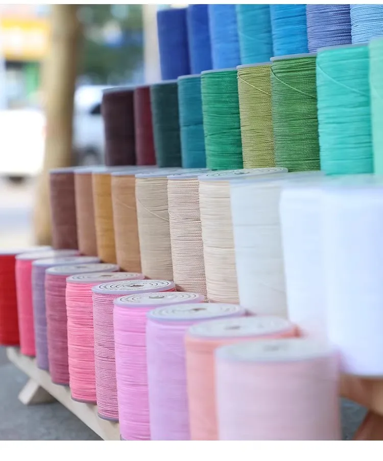 Round Leather Sewing Wax Thread for DIY Projects