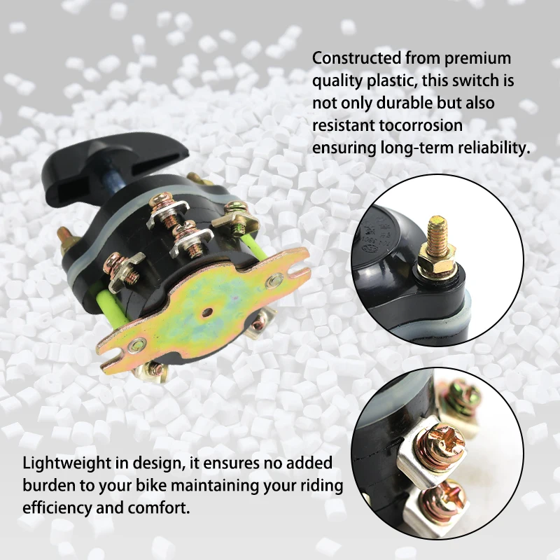 LINGQI RACING Motorcycle Brush Forward Reverse Switch Kob On Off Control Switches For Electric Motor Go Kart ATV Quad 4 Wheeler image 6