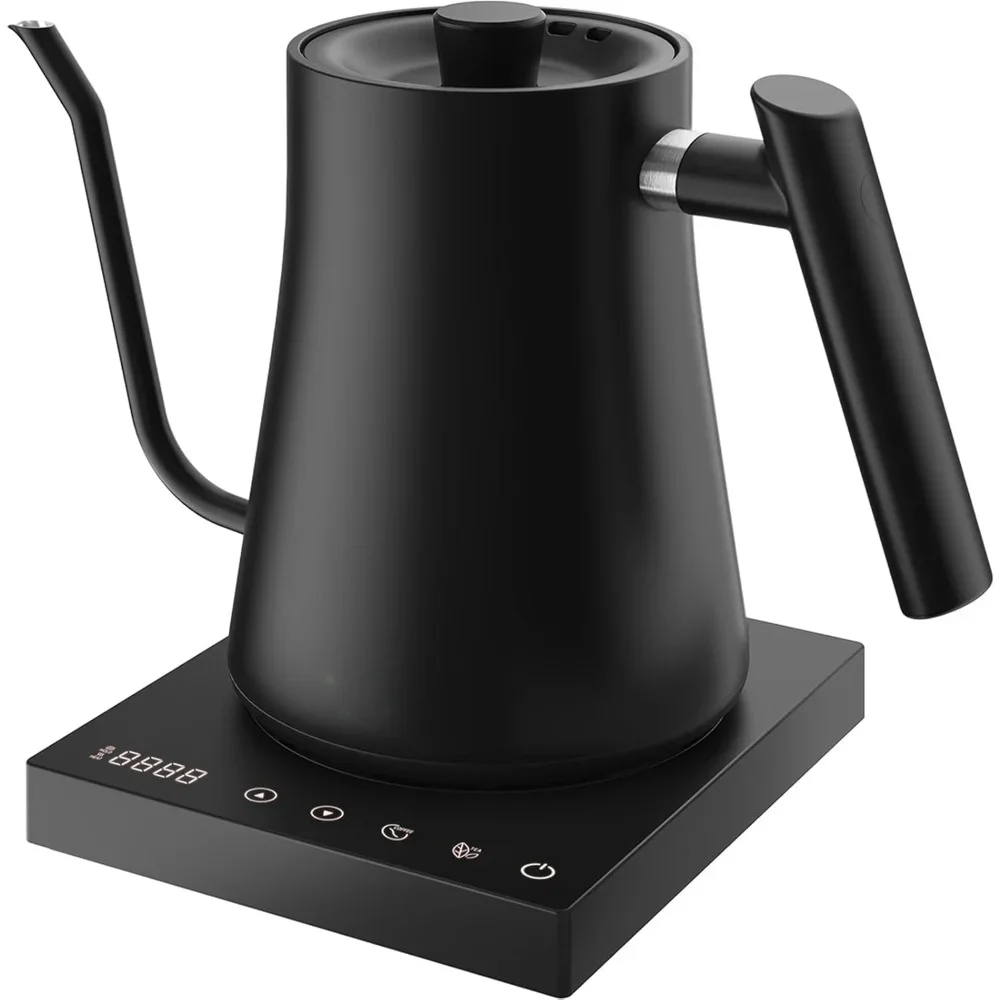 

Electric Kettle, Hot Water Boiler with Steel Stainless Inner, Temperature Control & Quick Heating, Water Kettles