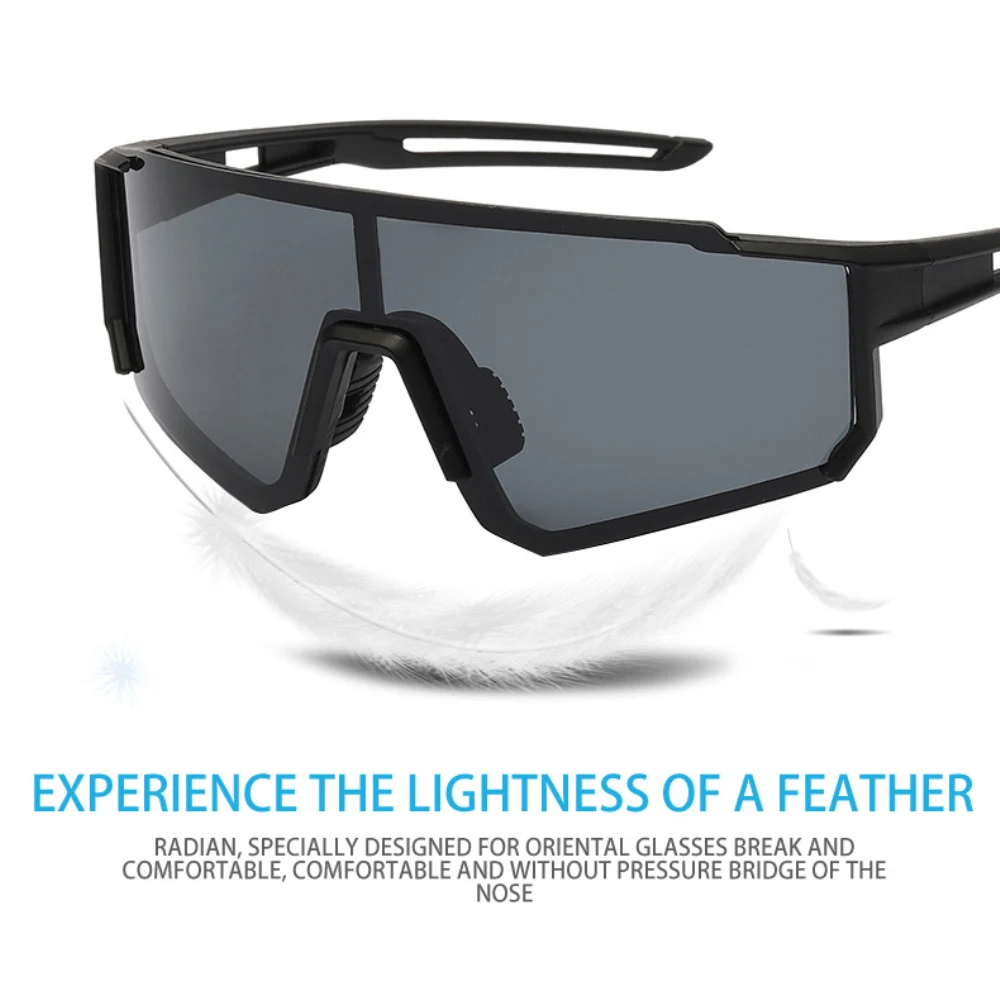 Outdoor Cycling Glasses Men\'s And Women\'s Road Bike Sunglasses Bicycle Windproof Sunglasses Day And Night Cycling Equipment