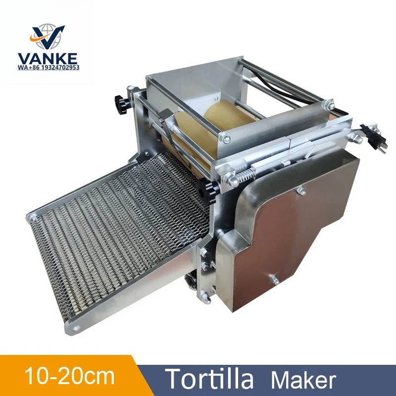 5-25CM Automatic Tortilla Making Machine Commercial Corn Mexican Tortilla Machine Corn Taro Making Machine