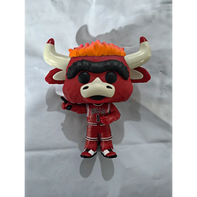 Original FUNKO POP NBA Chicago Bulls Mascot BENNY THE BULL Collectible Figure #03 Basketball Series Collectible Model Figure - view 2