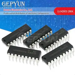 10pcs ULN2803APG ULN2803 DIP-18 ULN2003APG DIP ULN2804AN ULN2804 ULN2803APG ULN2803AFWG SOP ULN2004APG SOP-18 Darlington