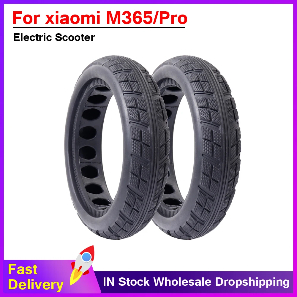 

Durable Tire for Xiaomi Mijia M365 Scooter Solid Hole Tires Shock Absorber Non-Pneumatic Tyre Damping Rubber Tyres Wheel