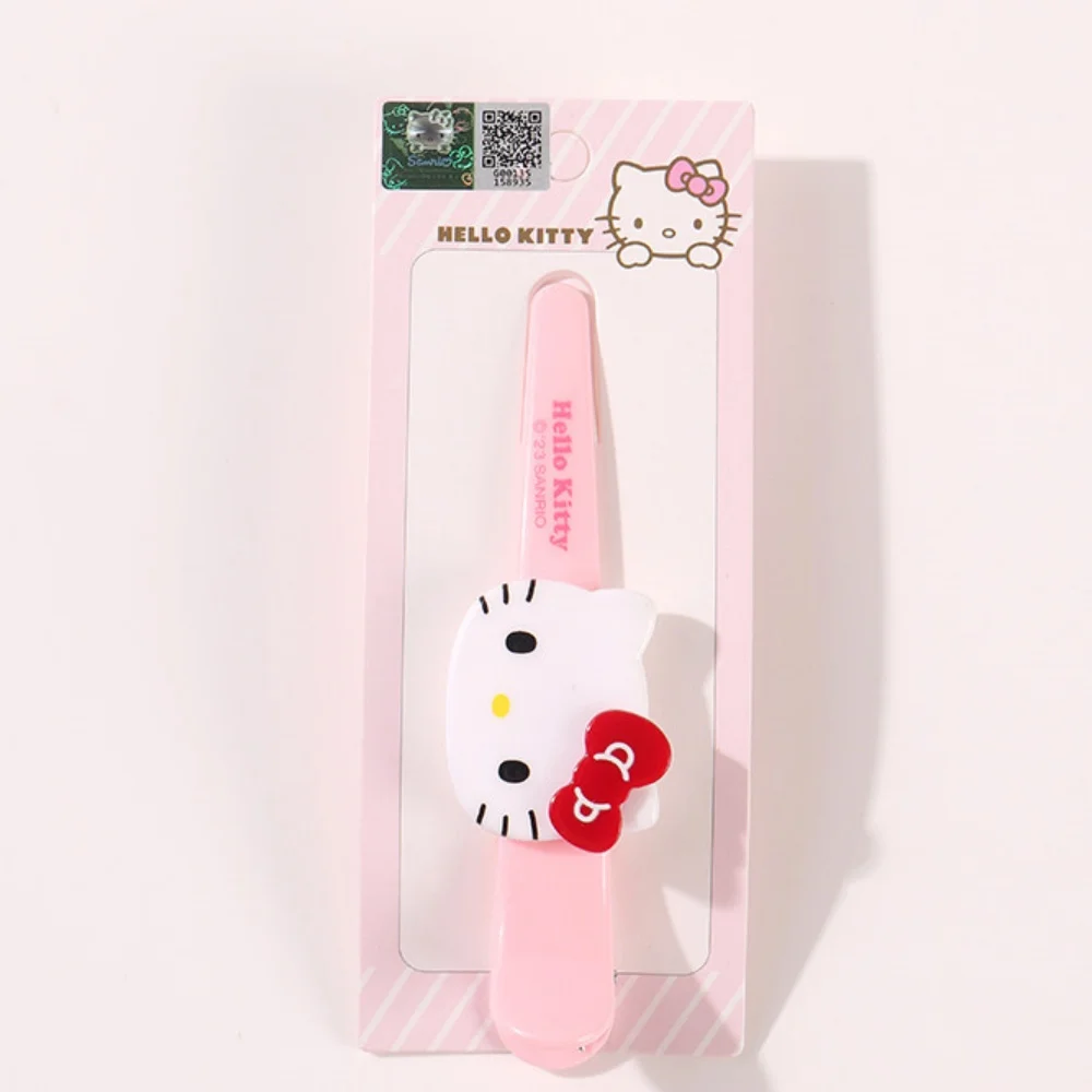1/2 Stück Kuromi Cinnamoroll HelloKitty Haarspange Haaraccessoire Mädchen Übergroße Entenschnabelspange Prinzessin Gerade Spange Pony-Spange – Detail 10