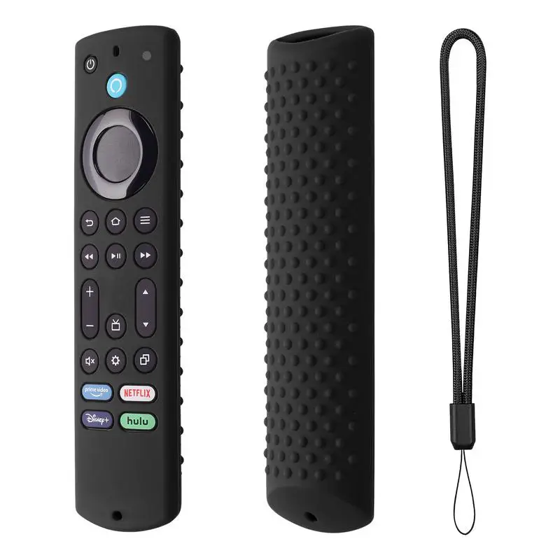 Silicone Case ForFire TV Omni Series Remote Control Shockproof Anti-Slip Replacement Protective Cover Case ForFire-TV