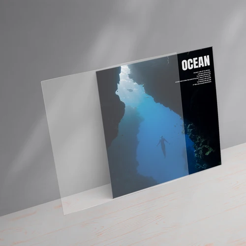 Imagen 2 del producto 25 bolsas planas con tapa abierta, cubierta fuerte EP de 6,7 mil, fundas exteriores de plástico para discos de vinilo para cubierta de discos de 7 pulgadas, 45 RPM