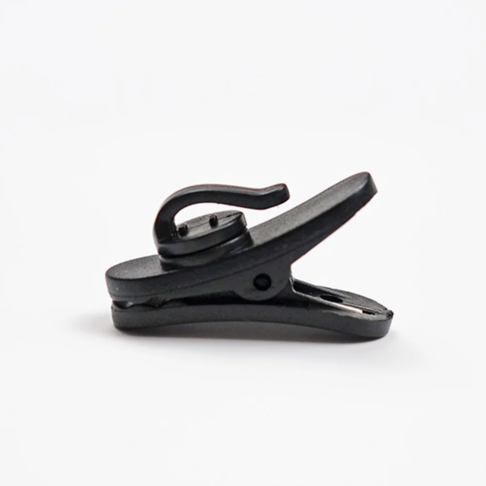 

100Pcs Rotating Earphone Clips Durable Plastic Headphone Cable Holders Portable Headset Wire Organizers Flexible Clamp