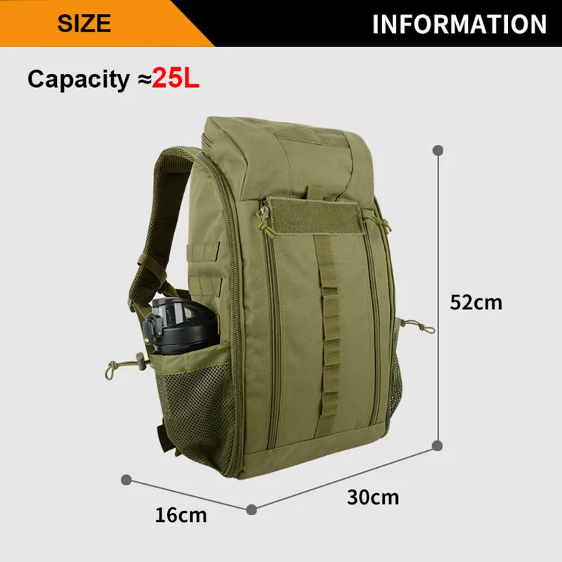 Imagem -06 - Oulylan-mochila Médica Tática Masculina Outdoor Esporte Caminhadas Ciclismo Bolsa de Emergência Tecido Oxford Mochilas Suprimentos