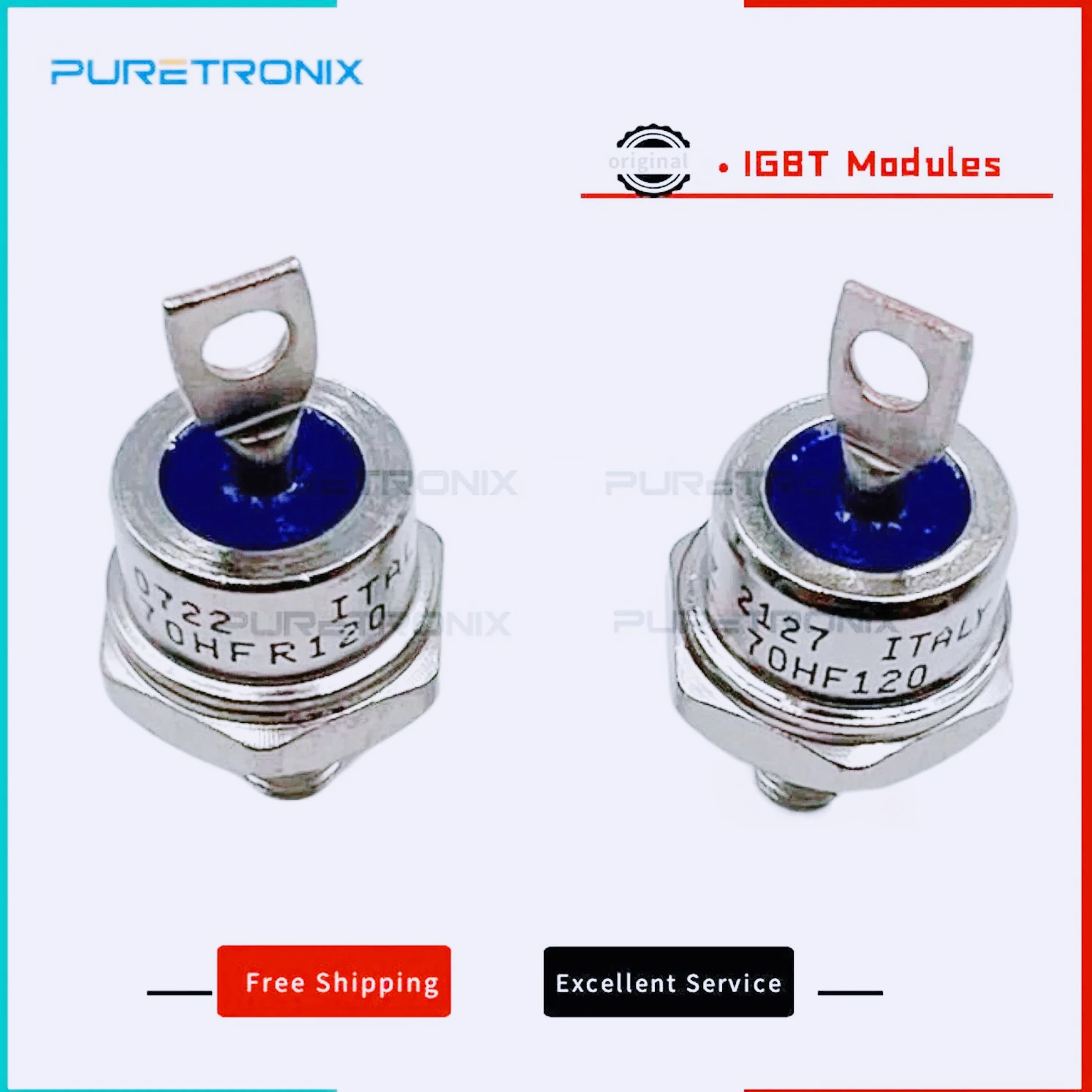 New Original 5pcs 70HF120 70HFR120 Standard Recovery Diodes 70A