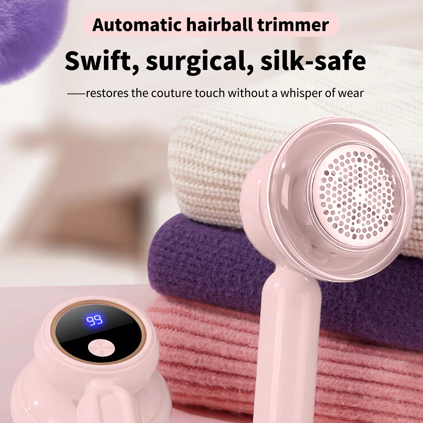 

Lint Remover For Clothes Usb Electric Rechargeable Hair Ball Trimmer Fuzz Clothes Sweater Shaver Reels Removal Device