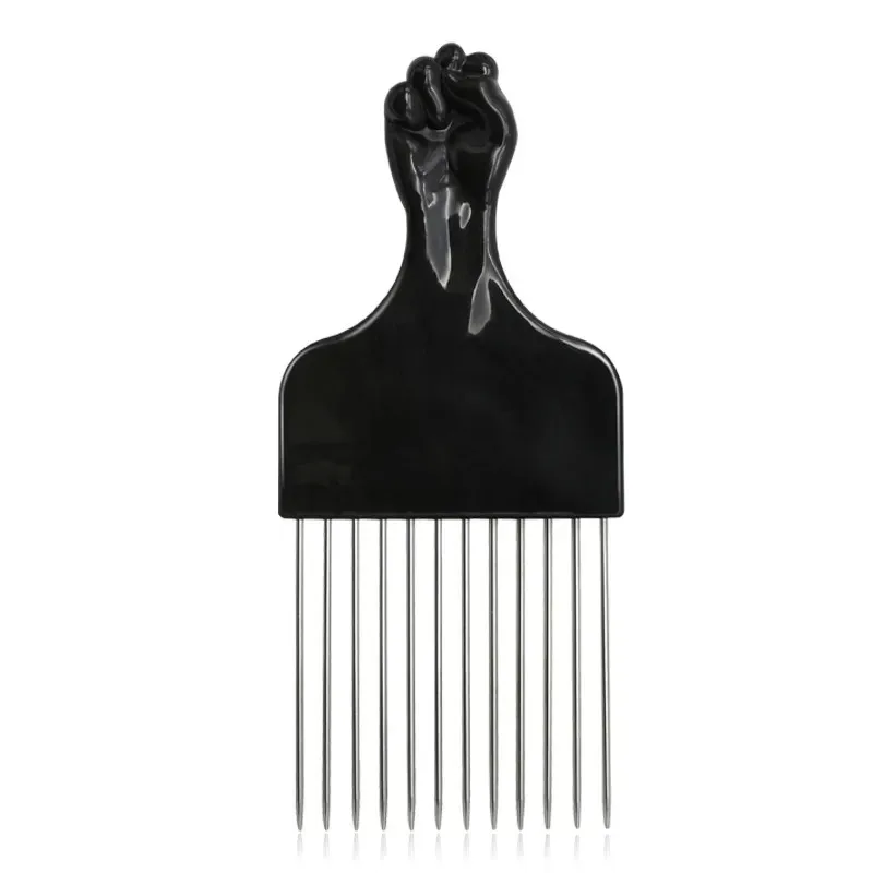 Metal Comb, African Style Comb, Braid Shaped Comb, Curly Hair Shaped Comb, Suitable for Everyone