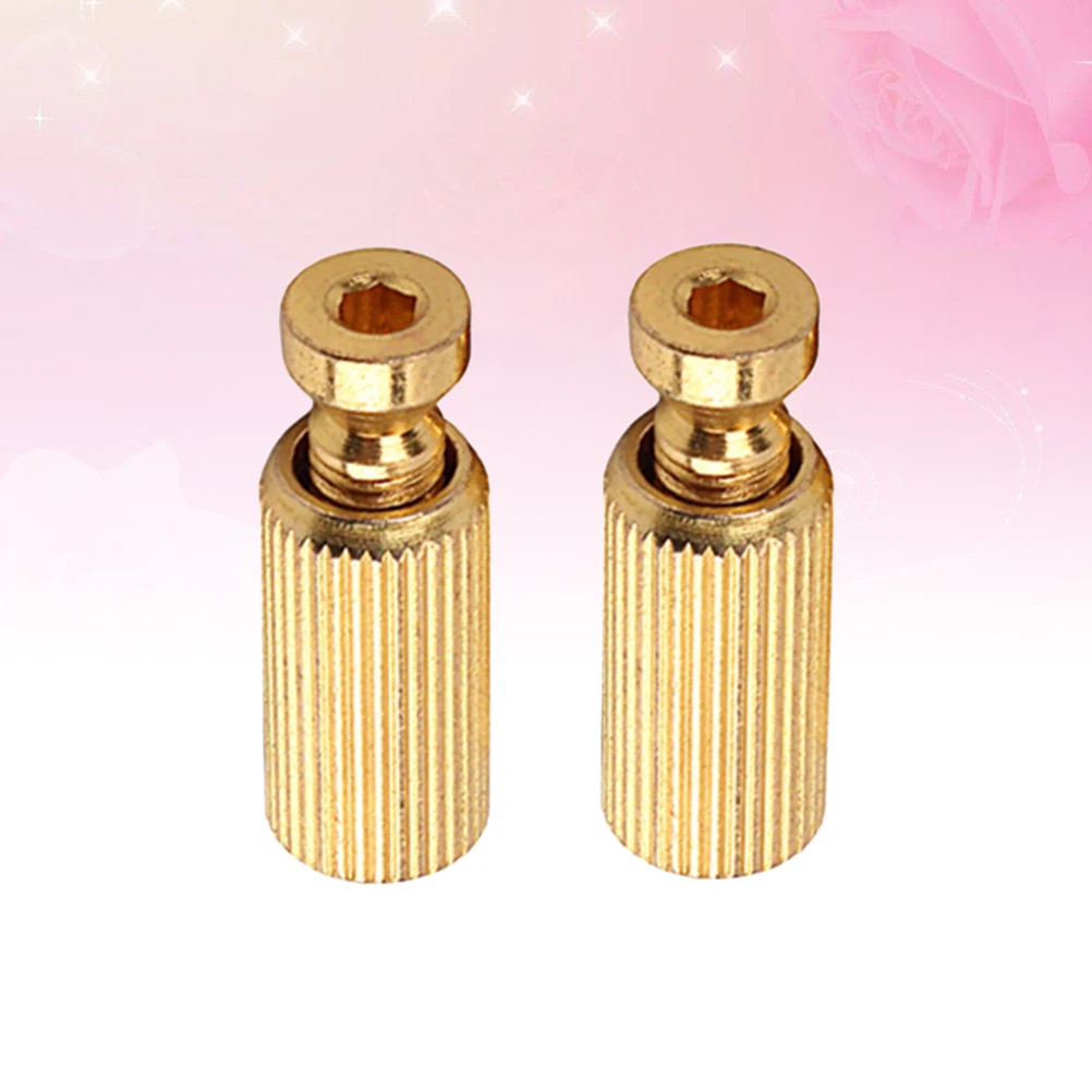 

2 Pcs Les Lifting Sound Column Elevating Tremolo Bridge Stud Locking Tuners Studs