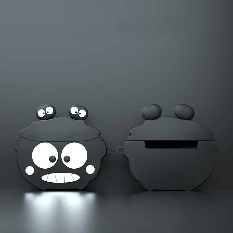 เคสซิลิโคนสำหรับกาแล็กซี่บัดส์ 3 เอฟอี/บัดส์ 3 โปรหูฟังกันกระแทกนุ่มน่ารักการ์ตูนฝาครอบป้องกันอุปกรณ์เสริมหูฟัง