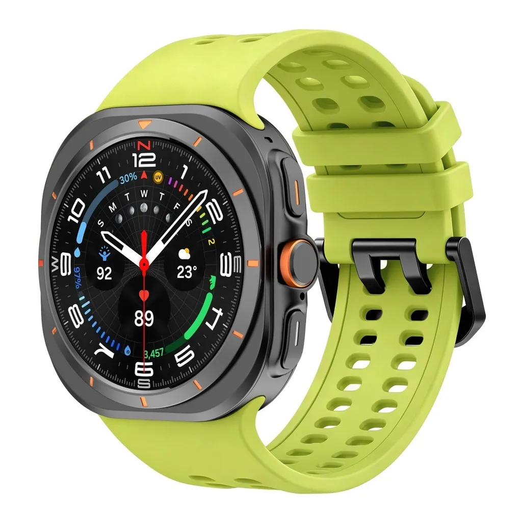 Weiche Silikonarmbänder für Samsung Galaxy Watch Ultra 1 2 47mm Marine Band für Galaxy Watch Ultra 2024 2025 2026 Atmungsaktiver Gürtel – Detail 10
