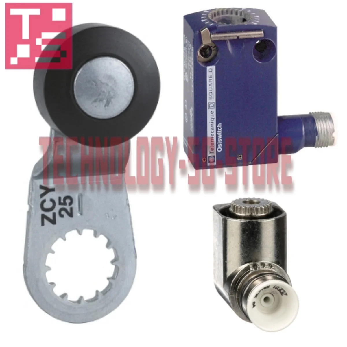 

Limit switch XCMD2125M12 = ZCMD21M12 + ZCY25 + ZCE01