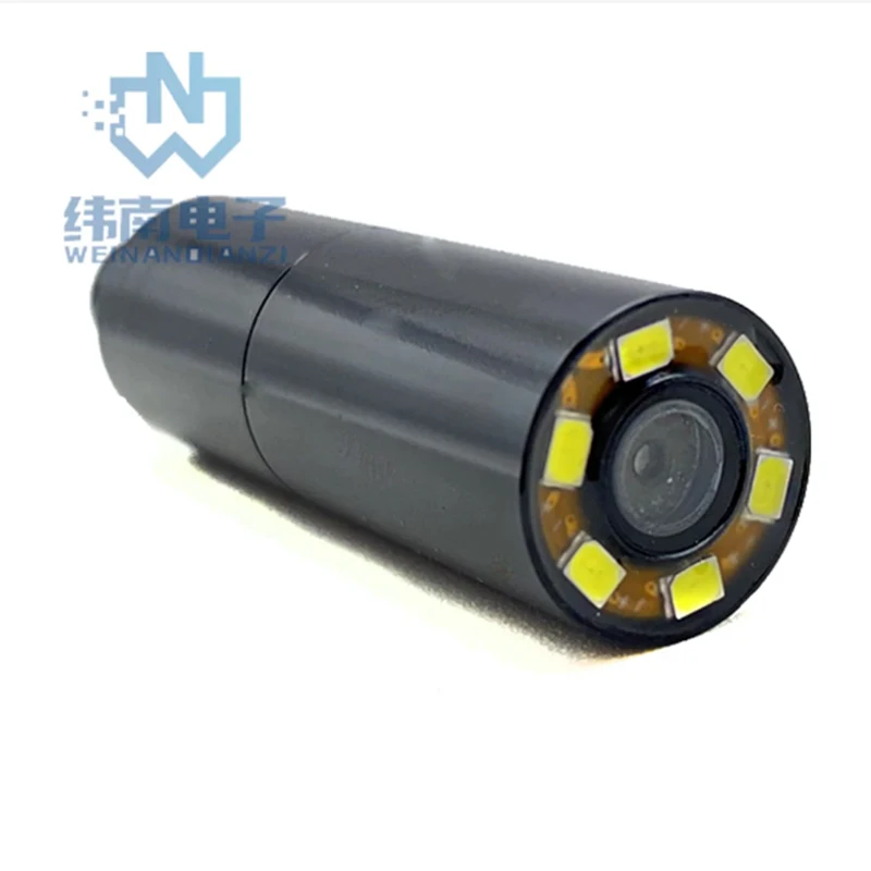 5MP HD OV5693 USB Camera Module Autofocus 76.9° With 6 LED Light & Case 12.6MM MJPEG, YUV2  For Industrial Inspection