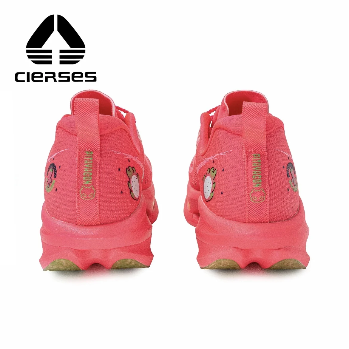 CIERSES Men's Marathon Full-Length Carbon Plate Running Shoes With Shock Absorption And Stability Half-Size Sports Shoes 2445