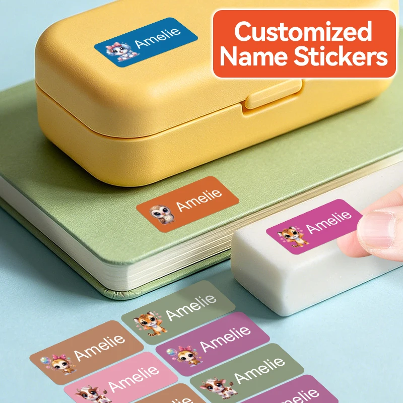Personalized Name Box - Kişiye Özel İsim Etiketleri - Kitaplar,