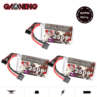 GNB 4S 14.8V 2500mAh 12C Rechargeable Lipo Battery With XT60 Plug 18650 for FPV Drone Crossover Quadcopter Helicopter Airplane