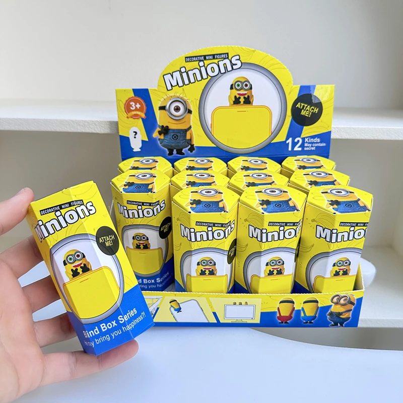 

Anime Hippers Angel Minions Blind Box Kawaii Figures Surprise Box Mobile Phone Decoration Trendy Car Ornaments Children Birthday