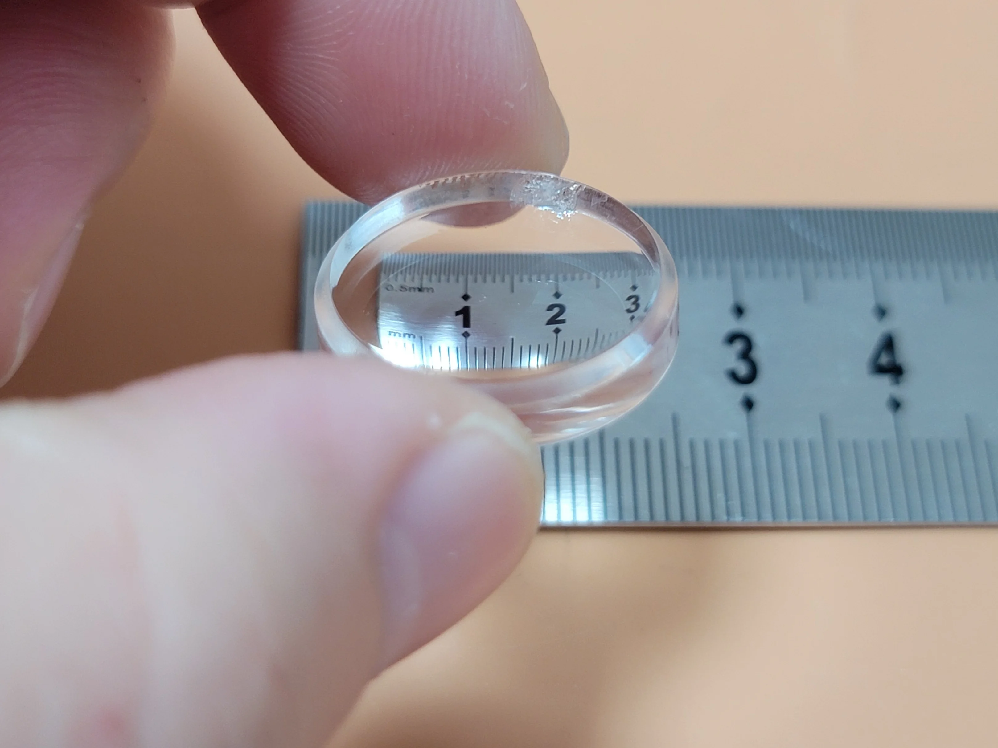 망원경 렌즈 PMMA 직경 13mm 및 20mm 평면 오목 접안 렌즈, 22mm 확대 렌즈, 15 28 43 55mm 대물 렌즈