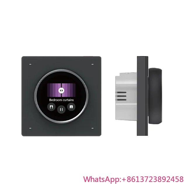 

Tuya Golden Security WIFI Smart Home Switch Panel Touch Panel Smart Home Control Panel Switch Compatible Alexa Voice Control