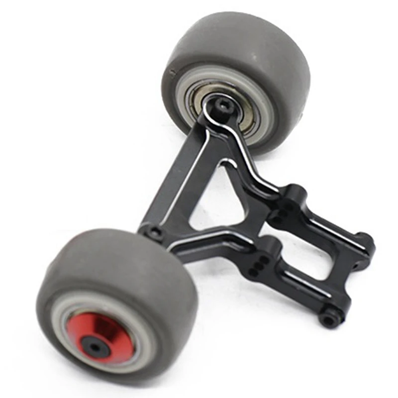 1 PCS Remote Control Car Wheels And Axles Red & Gray RC Accessories For 1/8 Kraton Notorious Outcast Talion Typhon