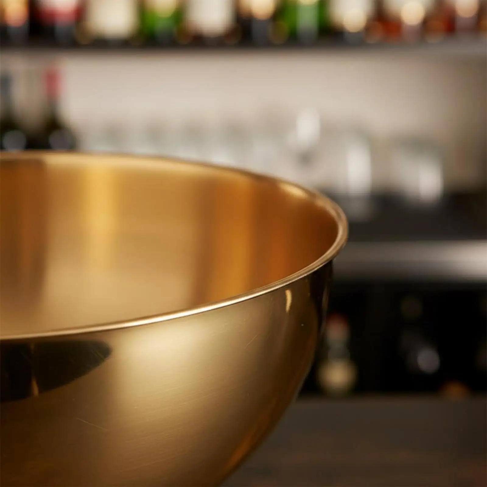 Stainless Steel Ice Bucket Large Champagne Bowl Elevated Stand Wine Beer Holder for Events Entertaining