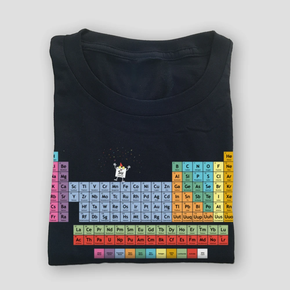 The Element of Surprise Math T Shirt Chemistry Science Men Tops T Shirt Customized New Fashion Clothing Shirt