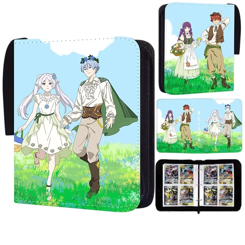 Frieren: Beyond Journey’s End Card Book Anime Peripheral Game Card Collection Loose-leaf Business Card Holder Bag Trendy ToyGift