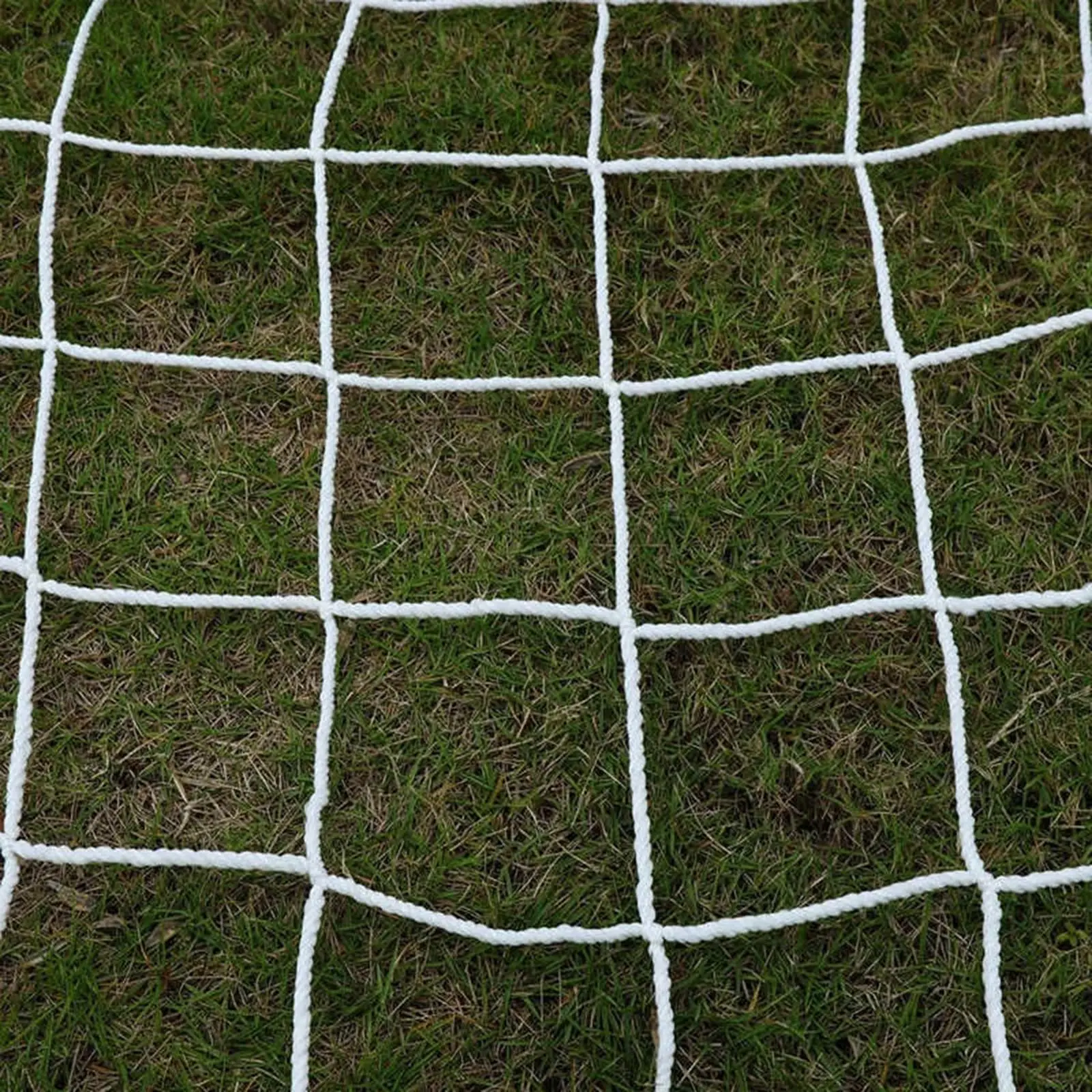

Football Net Replacement White Accessories Soccer Goal Net for Competition Kids Teens