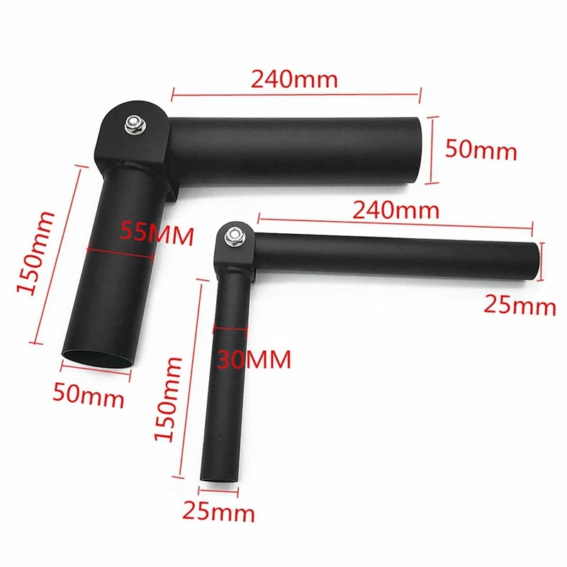 T Bar Row Attachment For 1Inch Or 2Inch Barbell Bar Heavy-Duty Steel Back Muscle Training Gym Exercise Equipment