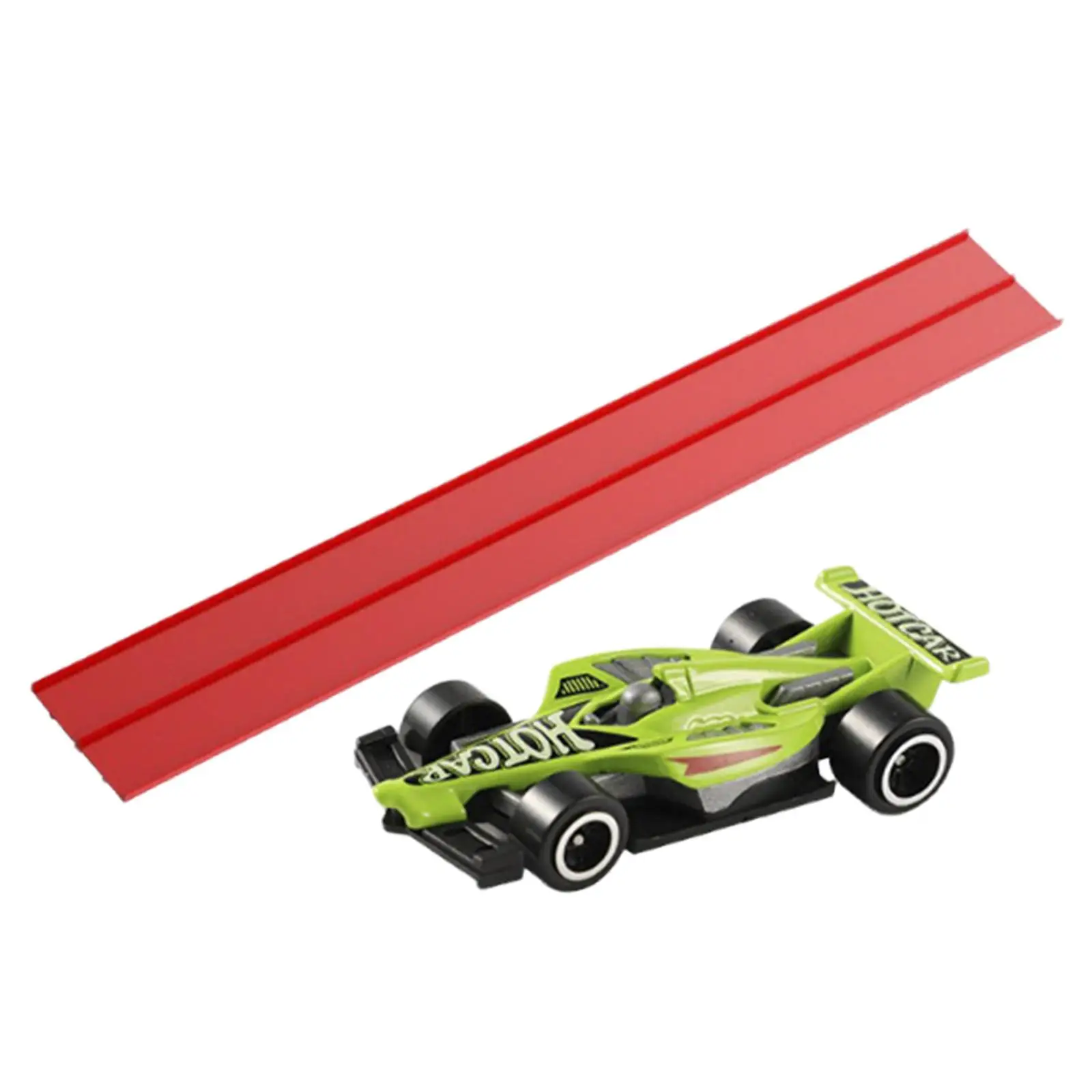 Flexible Car Track Toy Kit with 4 Mini Alloy Cars DIY Kids Racing Game Suction Cup Race Track