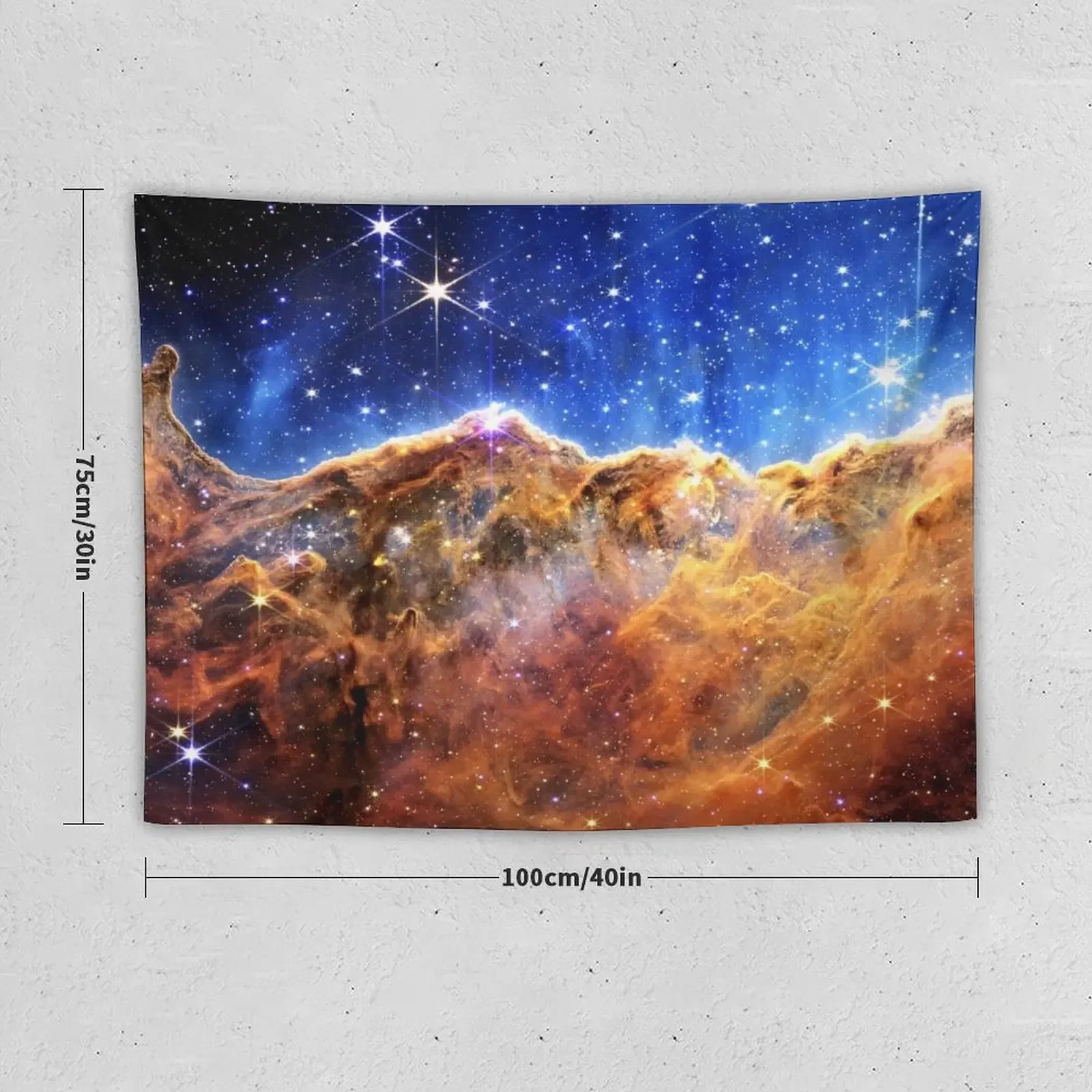 Cosmic Cliffs Tapestry Wall Decoration Items Decor Home Tapestry