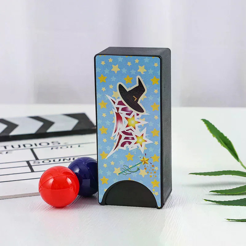 Nowe Śmieszne Gadżety Zabawki dla Dzieci Zmieniające Kolor Magiczne Pudełko Przetwarzające Czerwone na Niebieskie Kule Rekwizyty Sztuczki Klasyczne