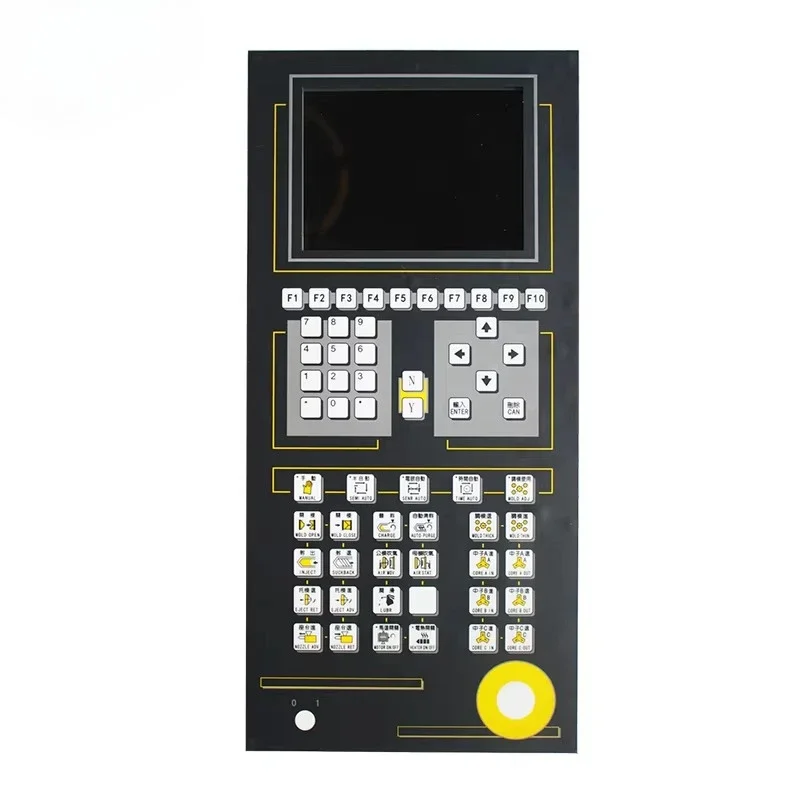 

Techmation 8.4inch AA084VC03 Color LCD Display HMI Panel Operation Panel of A62 A80 C6000 for Molding Machine