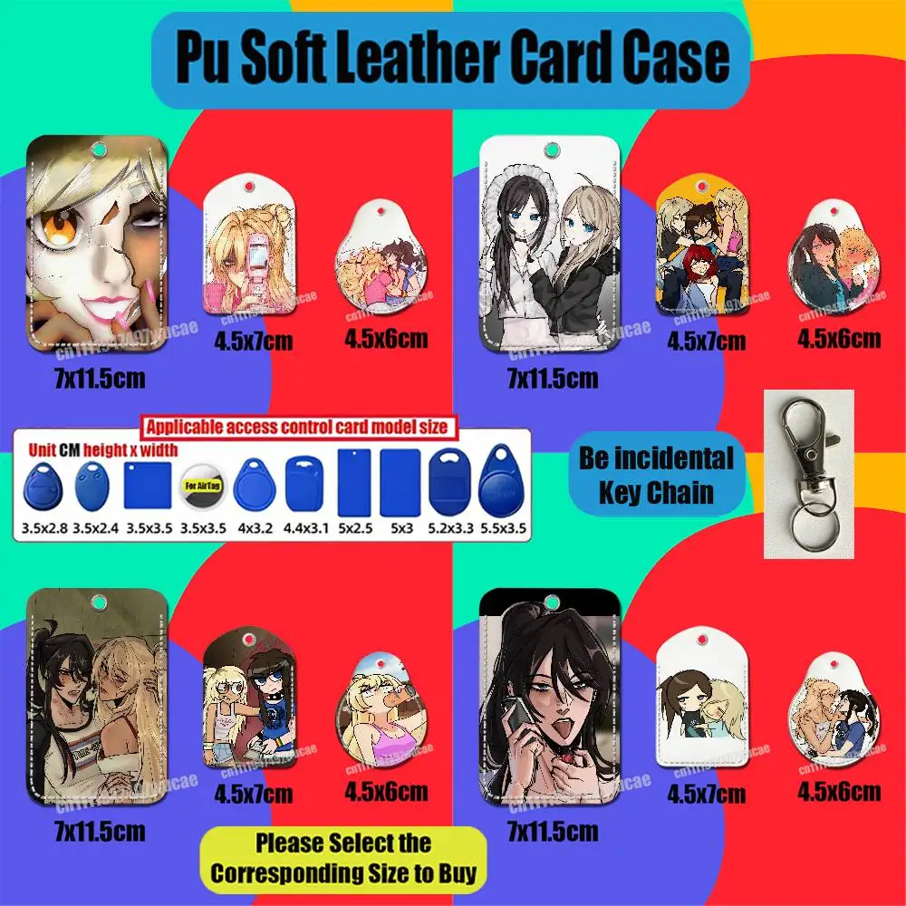 For C-Class of 09 Nicole Jecka Emily Ari For AirTag Case Card Holder Sleeve ID Credit Bank Access Badge For Air Tag Case Shell