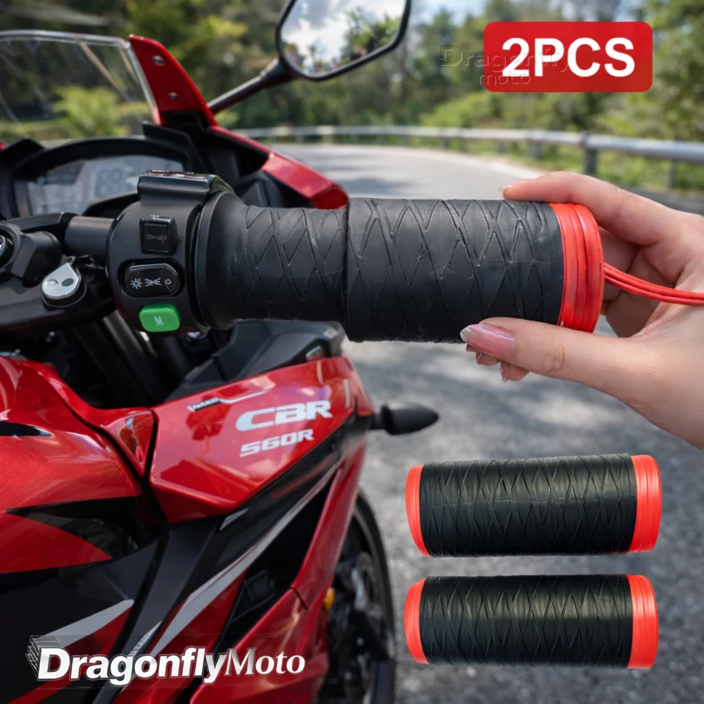 

Силиконовые накладки на руль мотоцикла для Honda CBR500R CBR 500R CBR 500 R 2016-2020 2021 2022, самозатягивающиеся, противоскользящие