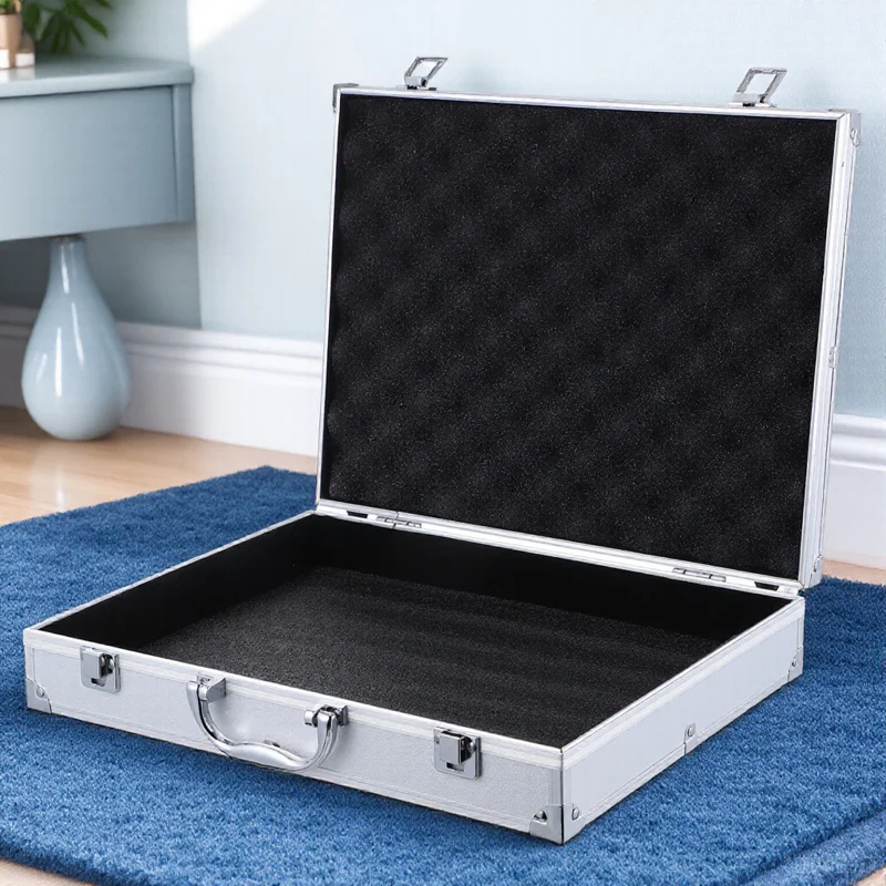 Aluminum Alloy Tool Box Large Capacity Storage Case For Tools Medicine Cosmetics Travel Organization Multi-Function