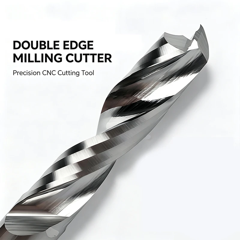 2 Flute up Cut Spiral Router Bit Solid Carbide Cnc End Mill for Wood Mdf Plywood Engraving Woodworking Tool