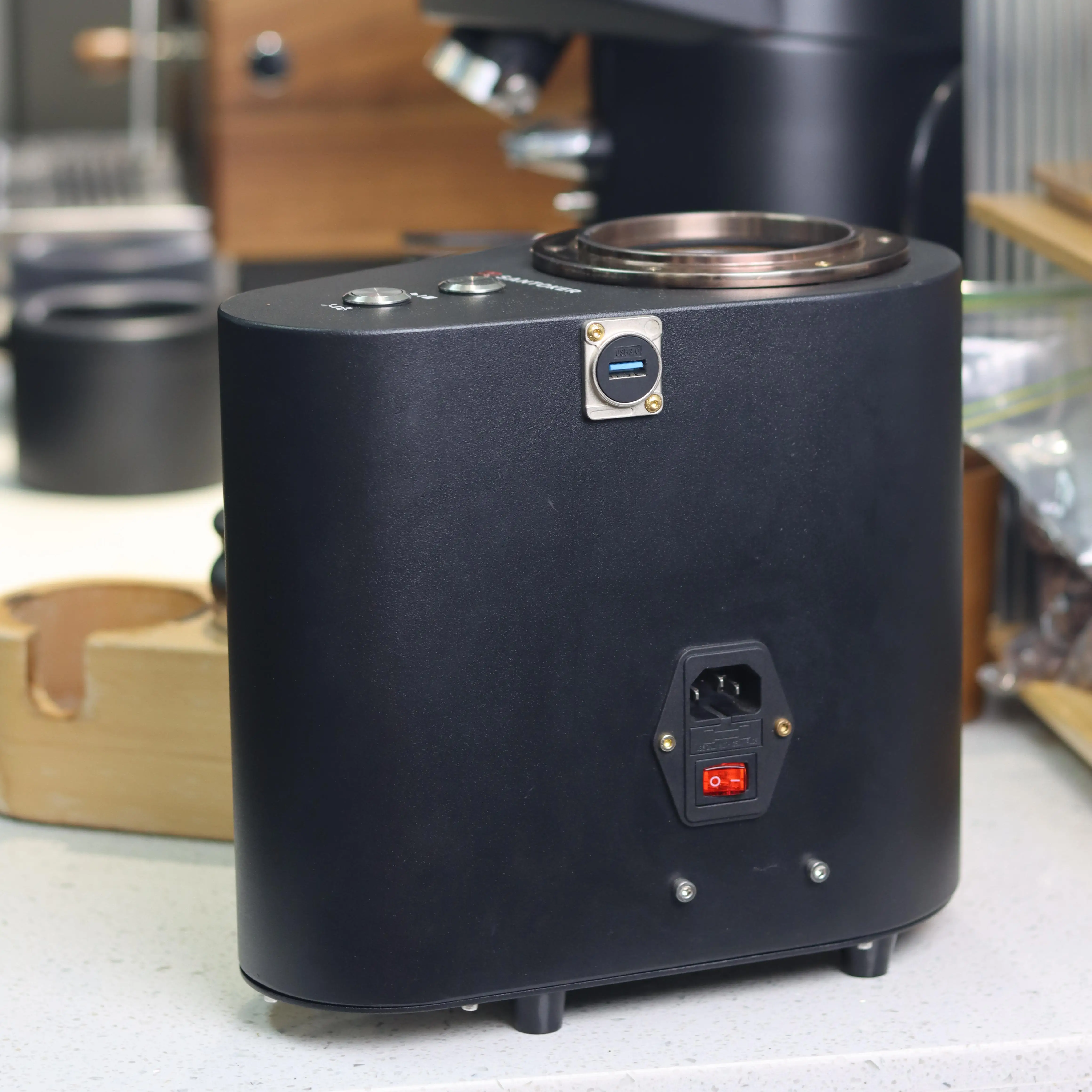 Wintop Fully Automatic Coffee Roasting Machine Electric Heating 100g Coffee Bean Roasting