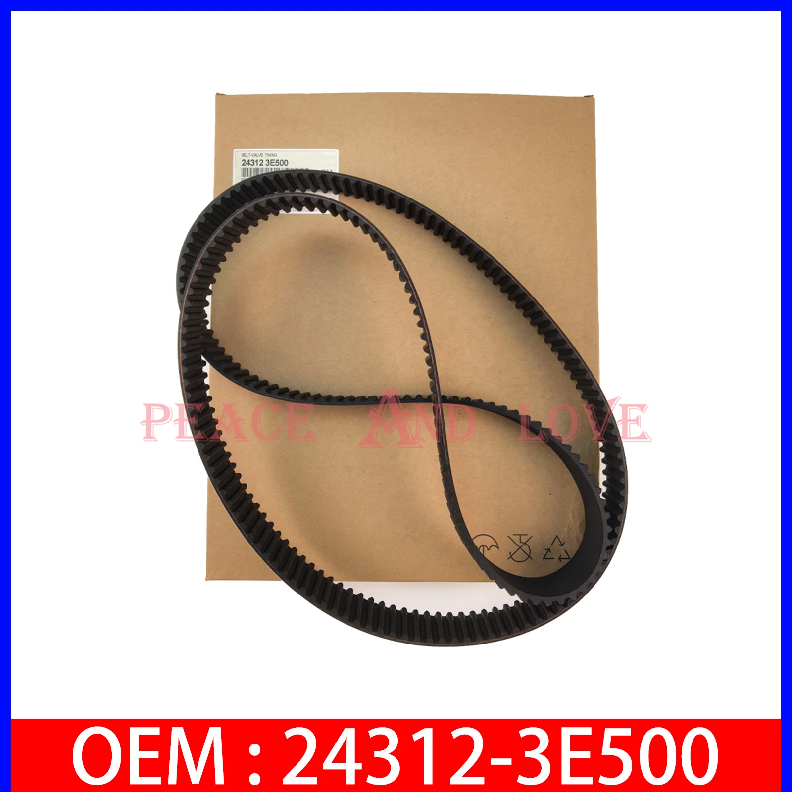 

1PCS Brand new 24312-3E500 243123E500 Engine Timing Belt For Hyundai Azera Santa Fe 2.7 L Kia Sorento Rondo 06-10