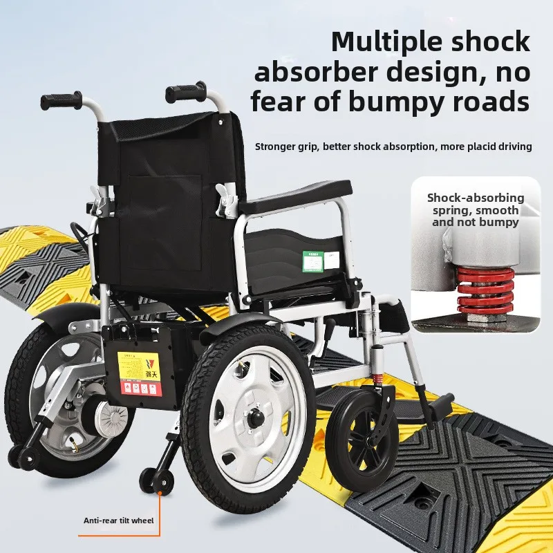Electric mobility chair Intelligent Fully Automatic Special For The Elderly Portable Folding Lightweight Special Scooter