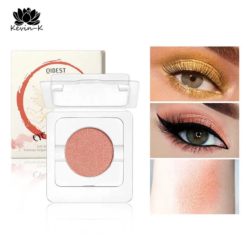 Monochrome Eyeshadow Earth Tone Pearlescent Matte Sequin Burst Earth Tone Stage Makeup Beauty  Cosmetics