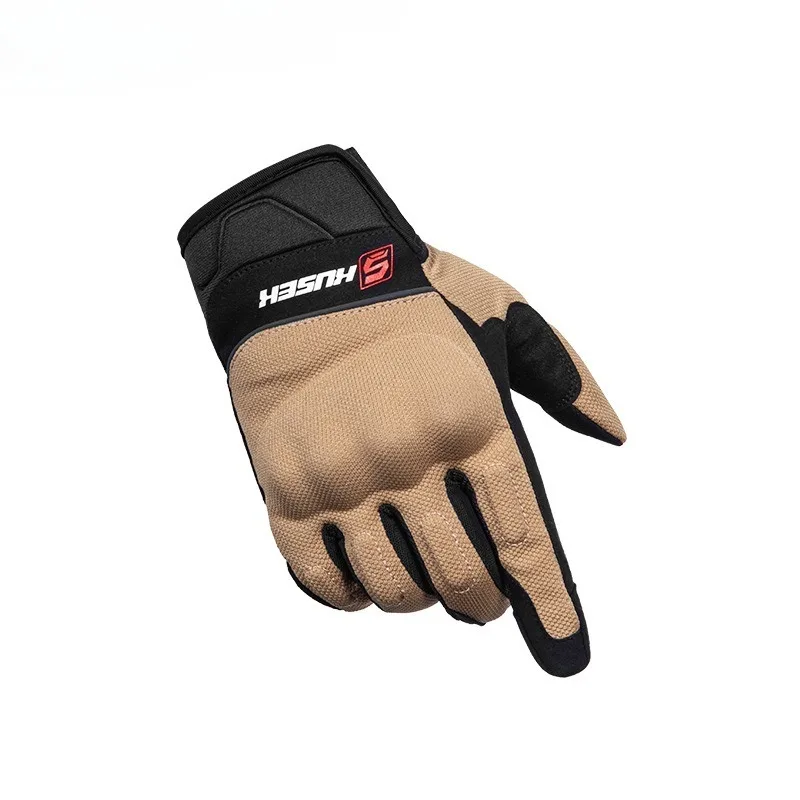 

Motorcycle riding gloves men's outdoor four season motorcycle equipment off-road anti fall winter anti cold summer breathable